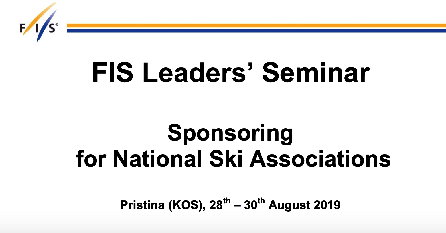 FIS Leaders Seminar